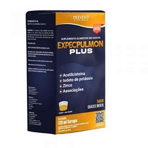 EXPECPULMON PLUS XAROPE 120ML SB.GUACO E MENTA