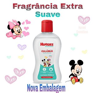 COLÔNIA HUGGIES DISNEY BABY EXTRA SUAVE C/100ML