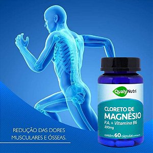 CLORETO MAGNÉSIO P.A + VITAMINA B6 FR.C/60 CÁPSULAS