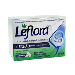 LEFLORA 1 BILHÃO CX.C/12 CÁPSULAS