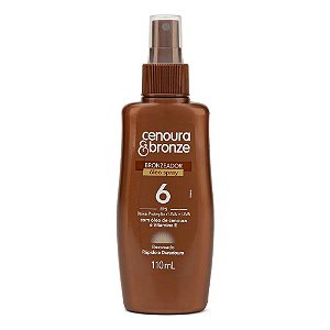 CENOURA & BRONZE BRONZEADOR ÓLEO SPRAY FPS6 FR.C/110ML