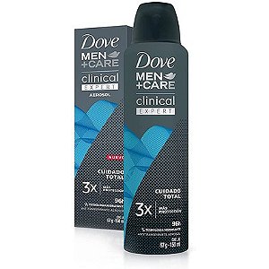 DOVE MEN CARE CLINICAL AEROSOL 150ML - CUIDADO TOTAL