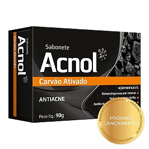 ACNOL SABONETE ANTIACNE 90G. - CARVÃO ATIVADO