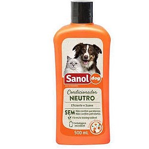 SANOL DOG CONDICIONADOR NEUTRO FR.C/500ML