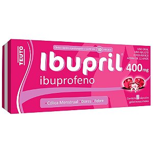 IBUPRIL 400MG CX.C/8 CÁPS.MOLES