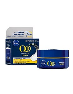 NIVEA Q10 ANTISSINAIS POWER CREME FACIAL NOTURNO POTE 49G