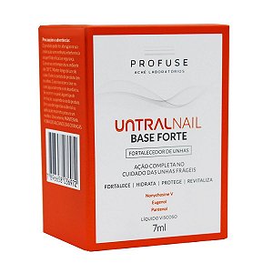 UNTRALNAIL BASE FORTE PROFUSE FORTALECEDOR UNHA FR.C/7ML
