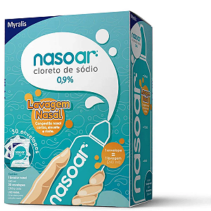 NASOAR 0,9% LAVADOR NASAL+30 ENVELOPES