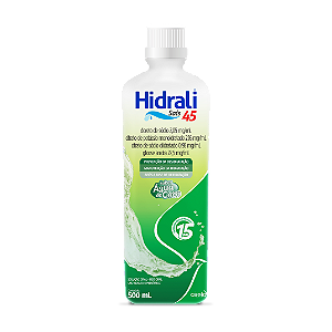 HIDRALI SAIS 45 FR.C/500ML SB.ÁGUA DE COCO