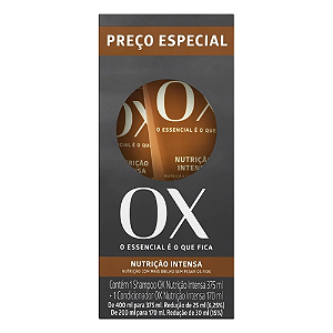 OX SH+COND 375ML+170ML NUTRIÇÃO INTENSA