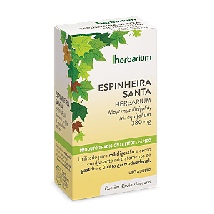 ESPINHEIRA SANTA 380MG CX.C/45 CÁPSULAS DURAS (HERBARIUM)