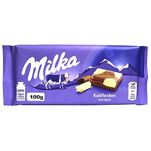 MILKA CHOCOLATE 100G. COW SPOTS KUHFLECKEN