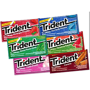 TRIDENT GOMA MASCAR C/8G.