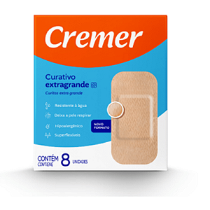 CURATIVO CREMER EXTRAGRANDE CX.C/8 UNIDADES