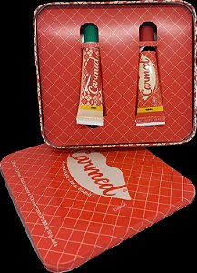 CARMED HIDRATANTE LABIAL DIÁRIO KIT PRESENTE MAÇA AMOR + FPS30 C/10G CADA