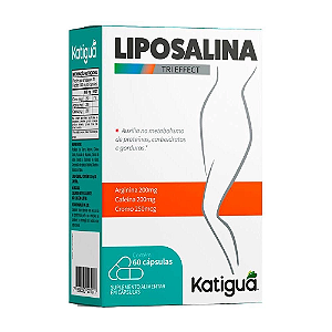 LIPOSALINA TRI EFFECT SUPLEMENTO ALIMENTAR CX.C/60 CÁPS.