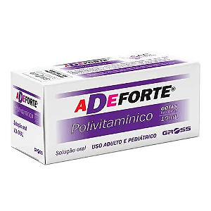 ADEFORTE POLIVITAMÍNICO SOLUÇÃO ORAL GOTAS 15ML
