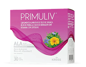 PRIMULIV SUPLEMENTO ALIMENTAR TPM E MENOPAUSA C/30 CÁPS.GEL