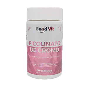 PICOLINATO DE CROMO GOODVIT C/60 CÁPSULAS