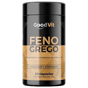 FENO GREGO GOODVIT C/60 CÁPSULAS VITALIDADE E DISPOSIÇÃO