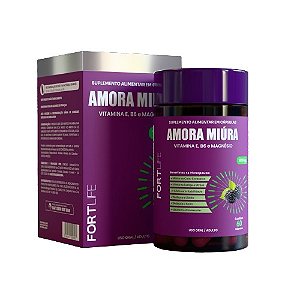 AMORA MIÚRA SUPLEMENTO ALIMENTAR 1000MG C/60 CÁPSULAS FORTLIFE EXCLUSIVO