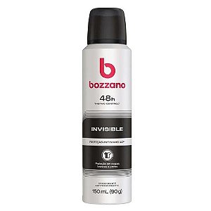 BOZZANO 72H DESODORANTE ANTITRANSPIRANTE AEROSOL 150ML INVISIBLE