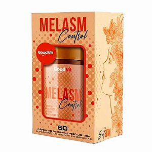 MELASM CONTROL GOODVIT 500MG C/60 CÁPSULAS MESLAMA E MANCHA NA PELE POR GRAVIDEZ