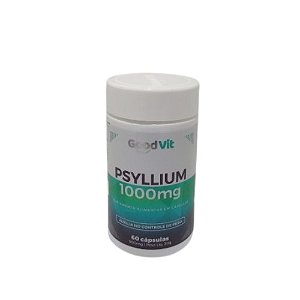 PSYLLIUM 1000MG GOODVIT SUPLEMENTO ALIMENTAR C/60 CÁPSULAS
