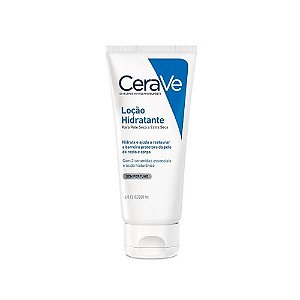 CERAVE LOÇÃO HIDRATANTE 200ML PELE SECA E EXTRA SECA S/PERFUME
