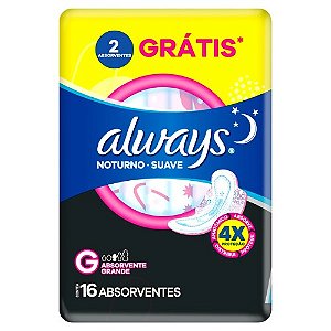 ALWAYS NORTUNO COB.SUAVE C/ABAS C/16 UNIDADES