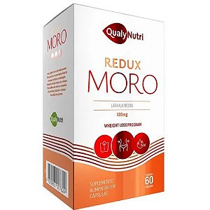 REDUX MORO 500MG SUPLEMENTO ALIMENTAR C/60 CÁPSULAS