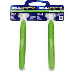 GILLETTE PRESTOBARBA 2 ULTRAGRIP SENSITIVE C/2 UNIDADES