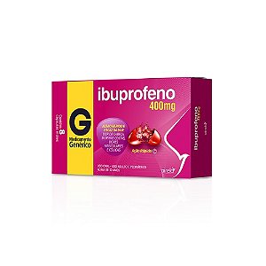 IBUPROFENO 400MG C/8 CÁPSULAS MOLES (AIRELA) VALIDADE 10/2025