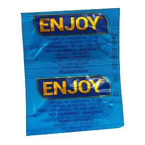 ENJOY CARTELA C/4 COMPRIMIDOS