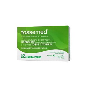 TOSSEMED CX.C/30 COMPRIMIDOS BRONQUITE / TOSSE ALMEIDA PRADO EXCLUSIVO
