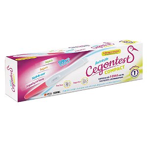CEGONSTEST COMPACT AUTOTESTE DETECTA ATÉ DIAS ANTES DOS TESTES CONVENCIONAIS