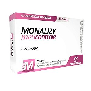 MONALIZY MEU CONTROLE 650MG C/30 COMPRIMIDOS