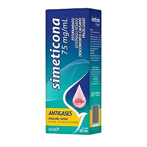 SIMETICONA 75MG/ML EMULSÃO GOTAS 10ML (AIRELA)