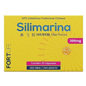 SILIMARINA 300MG FORTLIFE C/30 CÁPSULAS