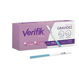 VERIFIK TIRA TESTE GRAVIDEZ + FRASCO COLETOR