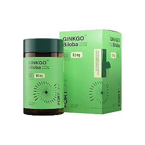 GINKGO BILOBA 80MG C/60 CÁPSULAS FORTLIFE