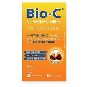 BIO-C VITAMINA C 500MG C/30 CÁPSULAS MOLS ÁCIDO ASCÓRBICO