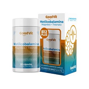 METILCOBALAMINA MAGNÉSI0 L-TREONATO GOODVIT B12 PLUS C/60 CÁPSULAS