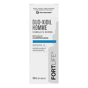 DUO-XIDIL HOMME CABELO E BARBA FORTLIFE 100ML NANOXENOL