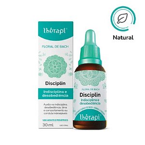 FLORAL DE BACH THÉRAPI 30ML - DISCIPLIN