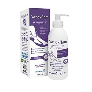 VENOXFLAM CREME DERMATOLÓGICO TRATAMENTO INTENSIVO PERNAS 300ML