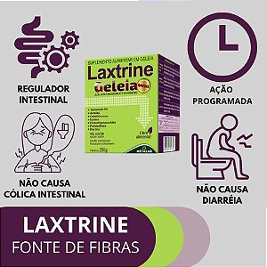 LAXTRINE GELEIA SUPLEMENTO ALIMENTAR 250G. SB.AMEIXA