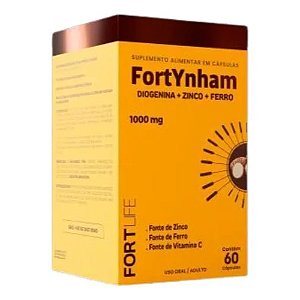 FORTYNHAM SUPLEMENTO ALIMENTAR 1000MG C/60 CÁPSULAS FORTLIFE EXCLUSIVO
