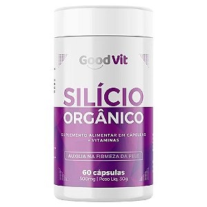 SILÍCIO ORGÂNICO GOODVIT SUPLEMENTO ALIMENTAR C/60 CÁPSULAS