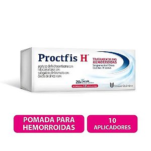PROCTFIS H POMADA 20G. C/10 APLICADORES HEMORROIDAS
